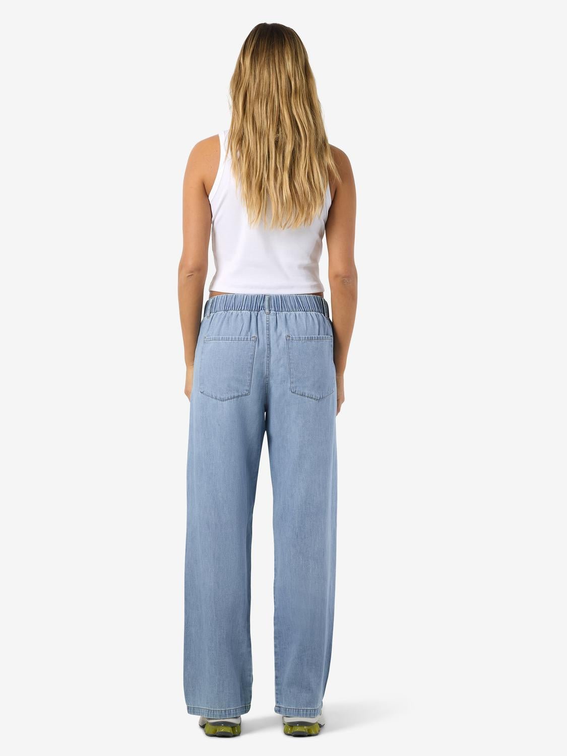 NMRINE Trousers - Light Blue Denim - VERO MODA & VILA Bergvik